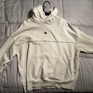 YoungLA Piping collection - cream colored hoodie - brand new, never worn -size L